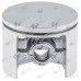 Kit piston drujba Alpina Castor VIP 52, VIP 55, VIP 500, VIP 510 45mm (Terra) 
